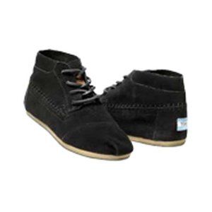 TOMS Women's Black Suede Tribal Boots